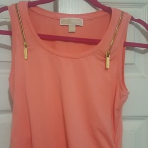 Beautiful Michael Kors peach shirt